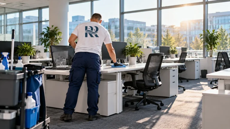 Professionelle Büroreinigung durch das Team von Ruhr-Rein